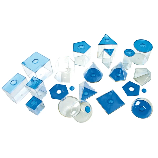 Geometric Shapes - Blue (17 pcs.)