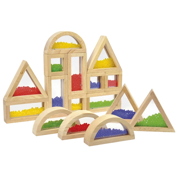Wooden Blocks with Beads