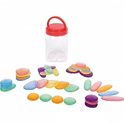 Colored Pebbles (36 pcs)
