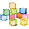 Colored Acrylic Cubes (10 pcs)