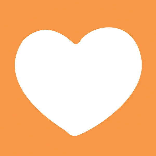 Perforated Door - Heart (50mm)