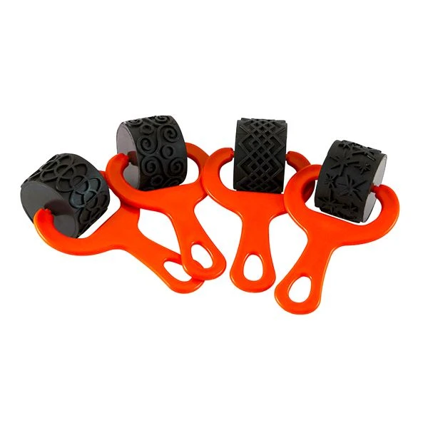 Designer Roller - Red (4 pcs)