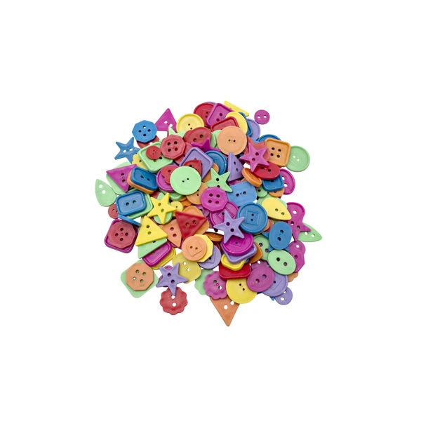 Coloured Buttons (450 g)