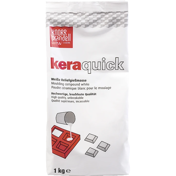 Ģipša pulveris "KeraQuick" (1kg) 