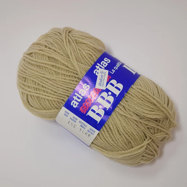 Atlas dzija - bēšīga (50 g, 200 m)