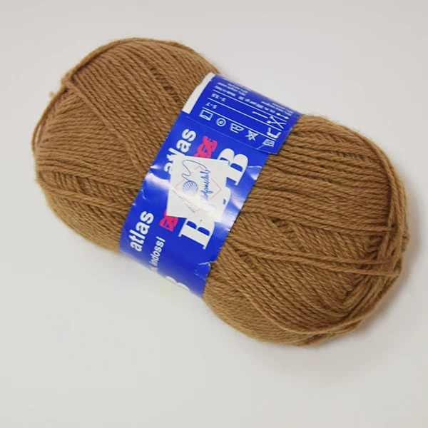 Atlas dzija - gaiši brūna (50 g, 200 m)