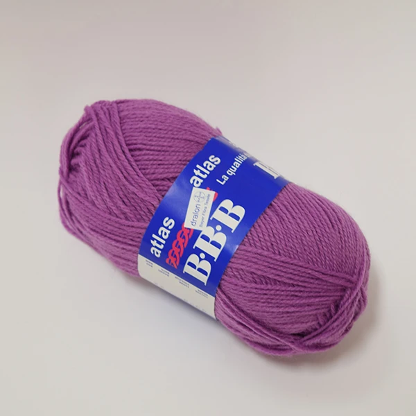 Atlas yarn - purple (50 g, 200 m)