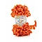 Alize Puffy Yarn - Bright Orange (100 g, 9 m)
