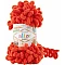 Alize Puffy Yarn - Bright Red (100 g, 9 m)