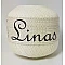 Midara Linen Yarn - White (100 g, 600 m)