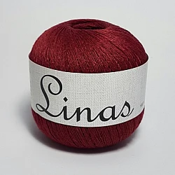 Midara Linas пряжа — тёмно-красная (100 г, 600 м)