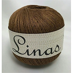 Midara Linas пряжа — коричневая (100 г, 600 м)
