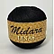 Midara Linen Yarn - Black (100 g, 600 m)