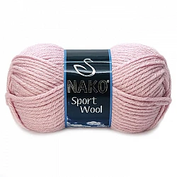 Nako Sport Wool — пудра (100 г, 120 м)