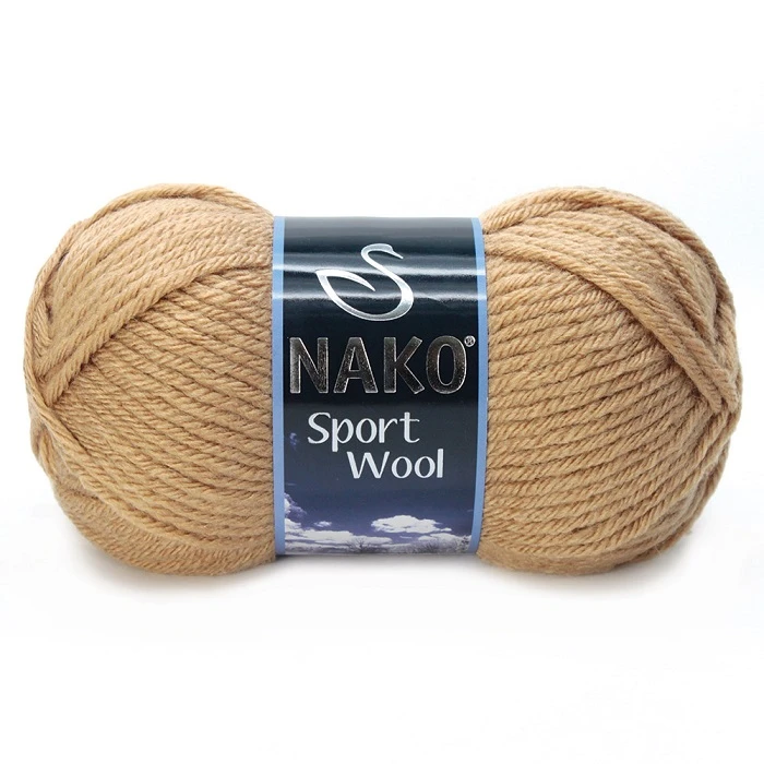 Nako Sport Wool - Caramel (100g, 120 m)