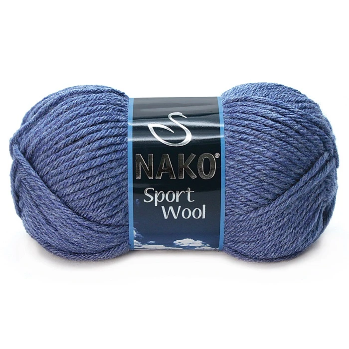 Nako Sport Wool - Denim Blue (100 g, 120 m)