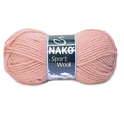 Nako Sport Wool — светло-розовый (100 г, 120 м)