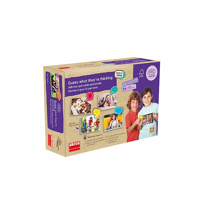 Rotaļlieta "Uzmini, ko viņi domā?"