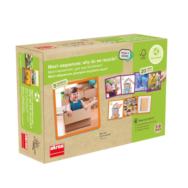 Rotaļlieta  "Kāpēc mēs pārstrādājam?"