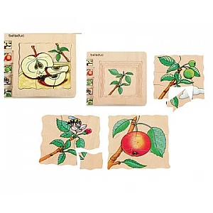 Slāņu puzle "Ābols"