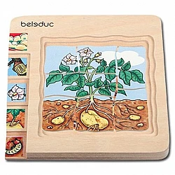 Многослойная пазл-игра «Картофель»