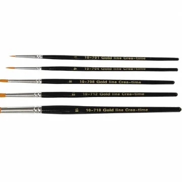 Otu komplekts ar apaļām birstītēm (5 gb.)