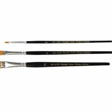 Otu komplekts ar plakanām birstītēm (3 gb.)