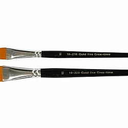 Brush set with flat brushes (2 pcs.)