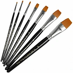 Flat Brush Set (7 pcs)