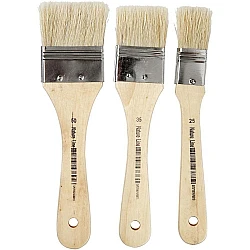 Nail Polish Brush Set (3 pcs)
