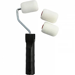 Paint Roller with Handle 3 pcs