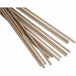 Wooden Sticks (60 x 0.6 cm, 10 pcs)