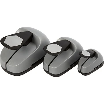 Набор декоративных елочных подвесов - шестиугольник (3 шт.)