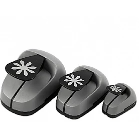 Набор декоративных дыроколов — маргаритка (3 шт.)