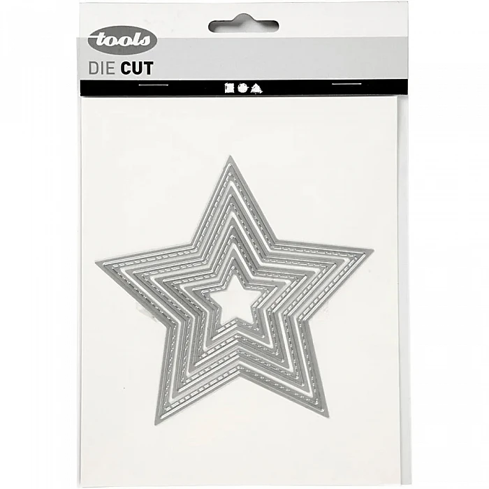 Veidne motīvu griešanai un reljefam - zvaigzne