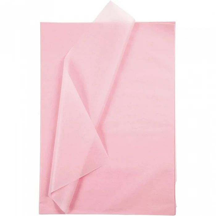Silk Paper - Light Pink (25 pcs, 50 x 70 cm)