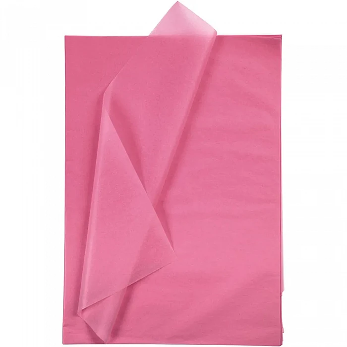 Silk Tissue Paper - Pink (10 pcs, 50 x 70 cm)