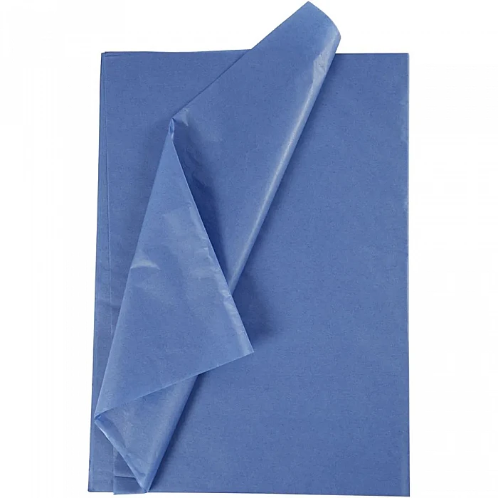 Silk Paper - Blue (10 pcs, 50 x 70 cm)