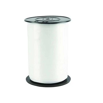 Подарочная лента — глянцево-белая (250 м)