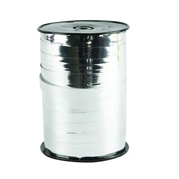 Dāvanu lenta - metāliski sudraba (250 m)