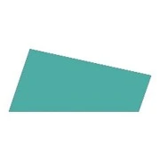 Набор глянцевой бумаги - бирюзовый (80 г, 25 шт.)