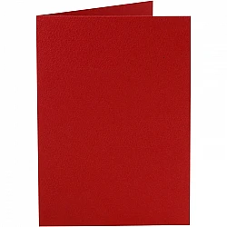 Cards - red (10.5 x 15 cm, 10 pcs.)