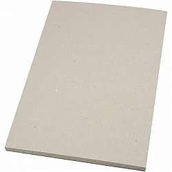 Grey Cardboard (25 x 35 cm, 2 mm, 10 pcs)