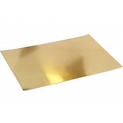 Металлическая бумага - золотая (A2, 280 г, 10 шт.)