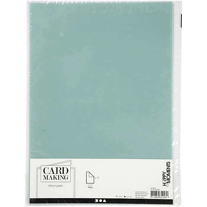 Vellum Paper - Light Blue (A4, 100 g/m², 10 pcs)
