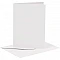 Cards and Envelopes - White (A6, 6 pcs)