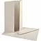 Cards and envelopes - cream white, pearlescent (10 pcs.)