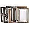 Cardboard Frames - Metallic (26.2 x 18.5 cm, 16 pcs)