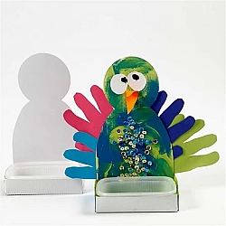 Cardboard Greenery Decorations for Trays, 6 pcs (H 20 cm)