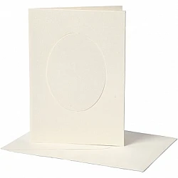 Card with double opening (10.5 x 15 cm)